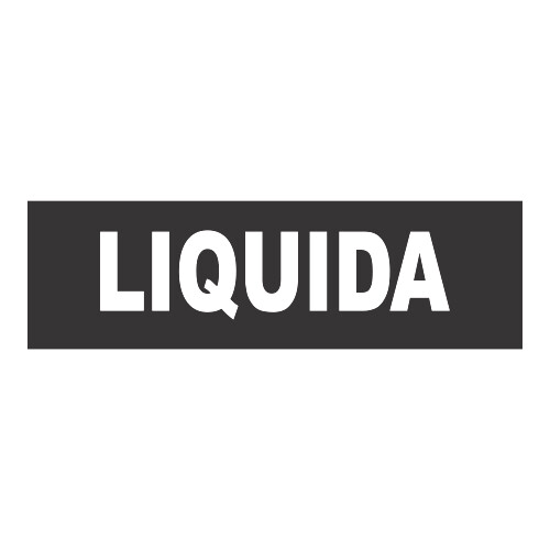 Adesivo Liquida / Preto