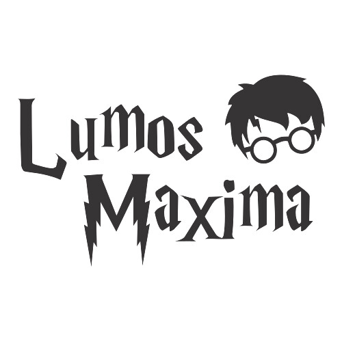 Adesivo Lumos Maxima / Preto