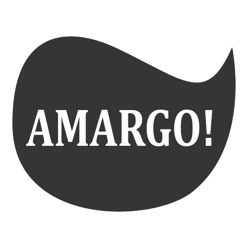 Adesivo Amargo! / Preto